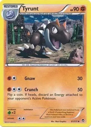 Tyrunt (Cosmos Holo) 061/111 - Holofoil Miscellaneous Cards & Products - Promo