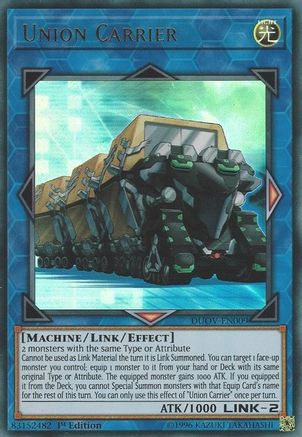 Union Carrier (DUOV-EN009) - Duel Overload 1st Edition Duel Overload Yugioh Single Squirtle Squad Card Shop.
