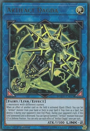 Artifact Dagda (DUOV-EN019) - Duel Overload 1st Edition Duel Overload Yugioh Single Squirtle Squad Card Shop.