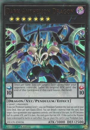 Dark Anthelion Dragon (DUOV-EN036) - Duel Overload 1st Edition Duel Overload Yugioh Single Squirtle Squad Card Shop.