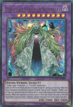 Dangerous Frightfur Nightmary (DUOV-EN038) - Duel Overload 1st Edition Duel Overload Yugioh Single Squirtle Squad Card Shop.