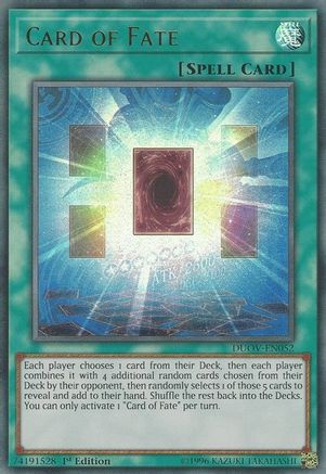 Card of Fate (DUOV-EN052) - Duel Overload 1st Edition Duel Overload Yugioh Single Squirtle Squad Card Shop.