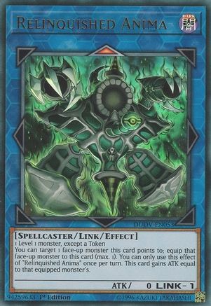 Relinquished Anima (DUOV-EN053) - Duel Overload 1st Edition Duel Overload Yugioh Single Squirtle Squad Card Shop.
