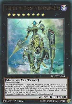 Dingirsu, the Orcust of the Evening Star (DUOV-EN084) - Duel Overload 1st Edition Duel Overload Yugioh Single Squirtle Squad Card Shop.