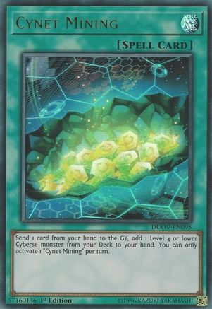 Cynet Mining (DUOV-EN095) - Duel Overload 1st Edition Duel Overload Yugioh Single Squirtle Squad Card Shop.