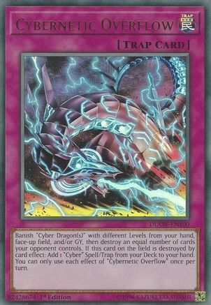 Cybernetic Overflow (DUOV-EN100) - Duel Overload 1st Edition Duel Overload Yugioh Single Squirtle Squad Card Shop.