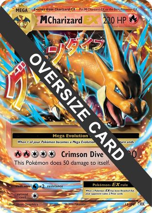 M Charizard EX - 13/106 (Form Y)/106 - Holofoil Jumbo Cards - Promo Jumbo Cards Pokemon Single Squirtle Squad Card Shop.