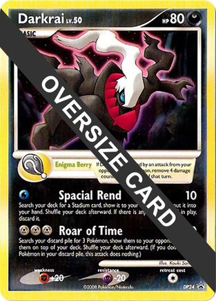 Darkrai - DP24 (DP Black Star Promos) - Holofoil Jumbo Cards - Promo Jumbo Cards Pokemon Single Squirtle Squad Card Shop.