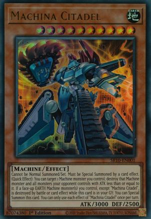 Machina Citadel (SR10-EN001) - Structure Deck: Mechanized Madness 1st Edition Structure Deck: Mechanized Madness Yugioh Single Squirtle Squad Card Shop.