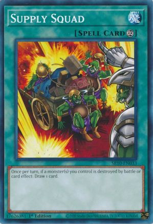 Supply Squad (SR10-EN033) - Structure Deck: Mechanized Madness 1st Edition Structure Deck: Mechanized Madness Yugioh Single Squirtle Squad Card Shop.