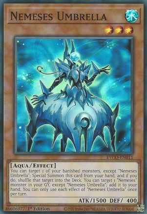 Nemeses Umbrella (ETCO-EN011) - Eternity Code 1st Edition Eternity Code Yugioh Single Squirtle Squad Card Shop.