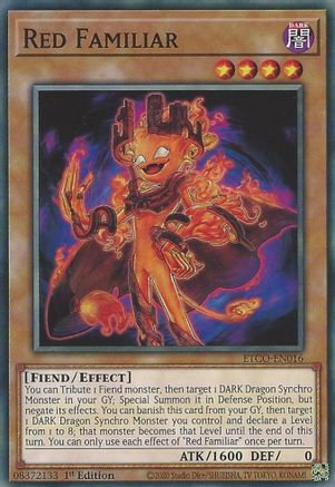 Red Familiar (ETCO-EN016) - Eternity Code 1st Edition Eternity Code Yugioh Single Squirtle Squad Card Shop.
