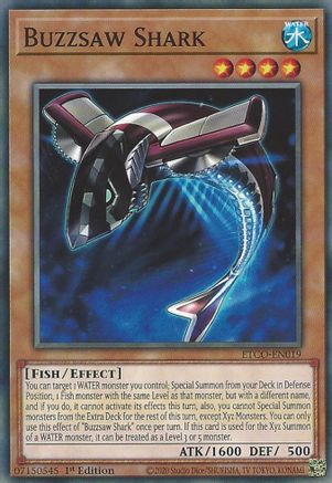 Buzzsaw Shark (ETCO-EN019) - Eternity Code 1st Edition Eternity Code Yugioh Single Squirtle Squad Card Shop.