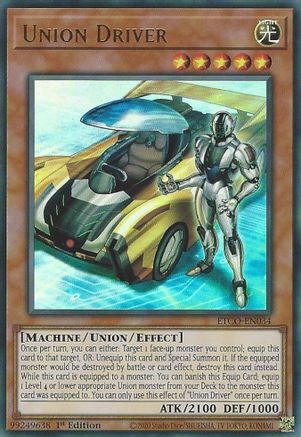 Union Driver (ETCO-EN034) - Eternity Code 1st Edition Eternity Code Yugioh Single Squirtle Squad Card Shop.