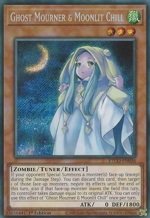 Ghost Mourner & Moonlit Chill (ETCO-EN036) - Eternity Code 1st Edition Eternity Code Yugioh Single Squirtle Squad Card Shop.
