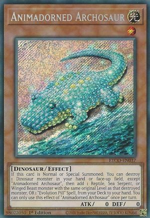 Animadorned Archosaur (ETCO-EN037) - Eternity Code 1st Edition Eternity Code Yugioh Single Squirtle Squad Card Shop.
