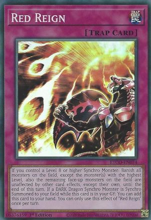 Red Reign (ETCO-EN074) - Eternity Code 1st Edition Eternity Code Yugioh Single Squirtle Squad Card Shop.