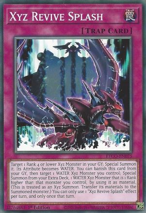 Xyz Revive Splash (ETCO-EN075) - Eternity Code 1st Edition Eternity Code Yugioh Single Squirtle Squad Card Shop.