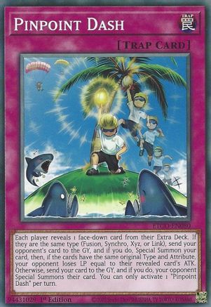 Pinpoint Dash (ETCO-EN080) - Eternity Code 1st Edition Eternity Code Yugioh Single Squirtle Squad Card Shop.