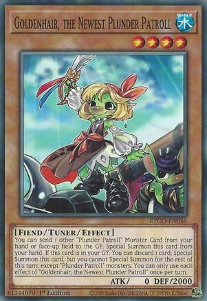 Goldenhair, the Newest Plunder Patroll (ETCO-EN086) - Eternity Code 1st Edition Eternity Code Yugioh Single Squirtle Squad Card Shop.