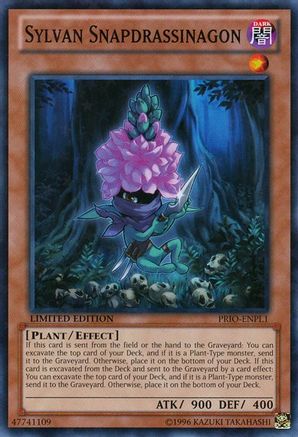 Sylvan Snapdrassinagon (Starfoil) (PRIO-ENPL1) - Primal Origin Limited Primal Origin Yugioh Single Squirtle Squad Card Shop.