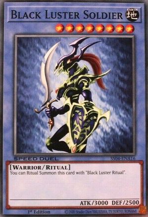 Black Luster Soldier (SS04-ENA16) - Speed Duel Decks: Match of the Millennium 1st Edition Speed Duel Decks: Match of the Millennium Yugioh Single Squirtle Squad Card Shop.