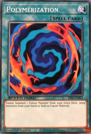 Polymerization (B) (SS04-ENB22) - Speed Duel Decks: Match of the Millennium 1st Edition Speed Duel Decks: Match of the Millennium Yugioh Single Squirtle Squad Card Shop.
