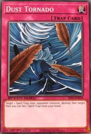 Dust Tornado (SS04-ENB26) - Speed Duel Decks: Match of the Millennium 1st Edition Speed Duel Decks: Match of the Millennium Yugioh Single Squirtle Squad Card Shop.