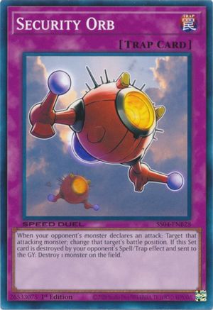 Security Orb (SS04-ENB28) - Speed Duel Decks: Match of the Millennium 1st Edition Speed Duel Decks: Match of the Millennium Yugioh Single Squirtle Squad Card Shop.