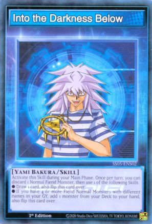 Into the Darkness Below (SS05-ENS02) - Speed Duel Decks: Twisted Nightmares 1st Edition Speed Duel Decks: Twisted Nightmares Yugioh Single Squirtle Squad Card Shop.