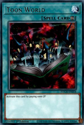Toon World (TOCH-EN054) - Toon Chaos 1st Edition Toon Chaos Yugioh Single Squirtle Squad Card Shop.