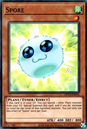 Spore (OP13-EN016) - OTS Tournament Pack 13 Unlimited OTS Tournament Pack 13 Yugioh Single Squirtle Squad Card Shop.