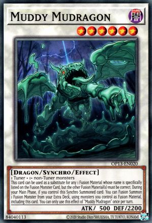 Muddy Mudragon (OP13-EN020) - OTS Tournament Pack 13 Unlimited OTS Tournament Pack 13 Yugioh Single Squirtle Squad Card Shop.