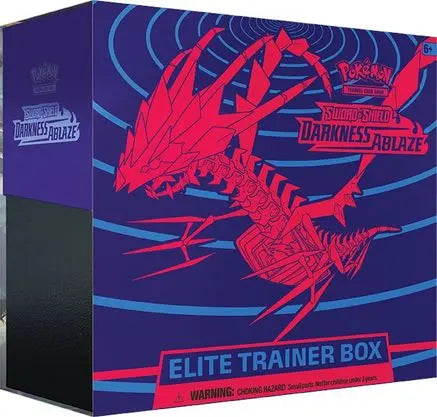Pokemon TCG - Sword & Shield Darkness Ablaze Elite Trainer Box - Sealed - English SWSH03: Darkness Ablaze Pokemon Sealed Squirtle Squad Card Shop.