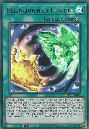 Relinquished Fusion (Purple) (LDS1-EN049) - Legendary Duelists: Season 1 1st Edition Legendary Duelists: Season 1 Yugioh Single Squirtle Squad Card Shop.