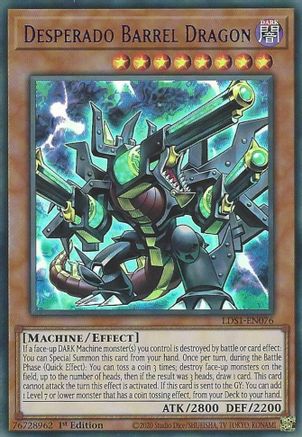 Desperado Barrel Dragon (Purple) (LDS1-EN076) - Legendary Duelists: Season 1 1st Edition Legendary Duelists: Season 1 Yugioh Single Squirtle Squad Card Shop.