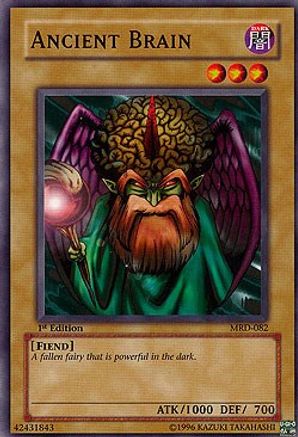 Ancient Brain (MRD-082) - Metal Raiders Unlimited Metal Raiders Yugioh Single Squirtle Squad Card Shop.