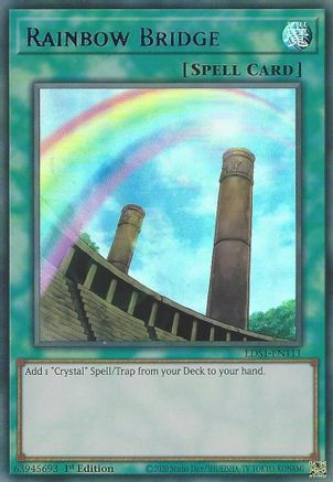 Rainbow Bridge (Blue) (LDS1-EN111) - Legendary Duelists: Season 1 1st Edition Legendary Duelists: Season 1 Yugioh Single Squirtle Squad Card Shop.