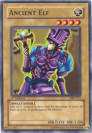 Ancient Elf (MRD-037) - Metal Raiders Unlimited Metal Raiders Yugioh Single Squirtle Squad Card Shop.
