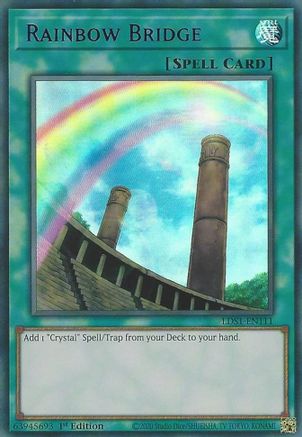 Rainbow Bridge (Purple) (LDS1-EN111) - Legendary Duelists: Season 1 1st Edition Legendary Duelists: Season 1 Yugioh Single Squirtle Squad Card Shop.
