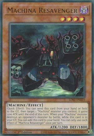 Machina Resavenger (LDS1-EN119) - Legendary Duelists: Season 1 1st Edition Legendary Duelists: Season 1 Yugioh Single Squirtle Squad Card Shop.