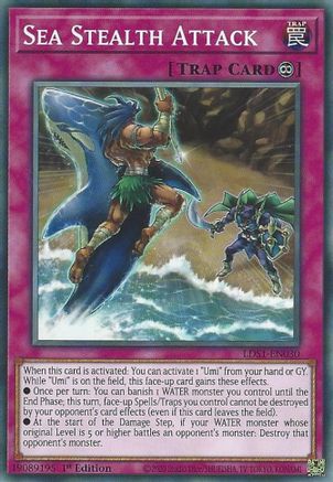 Sea Stealth Attack (LDS1-EN030) - Legendary Duelists: Season 1 1st Edition Legendary Duelists: Season 1 Yugioh Single Squirtle Squad Card Shop.
