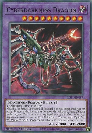 Cyberdarkness Dragon (LDS1-EN037) - Legendary Duelists: Season 1 1st Edition Legendary Duelists: Season 1 Yugioh Single Squirtle Squad Card Shop.