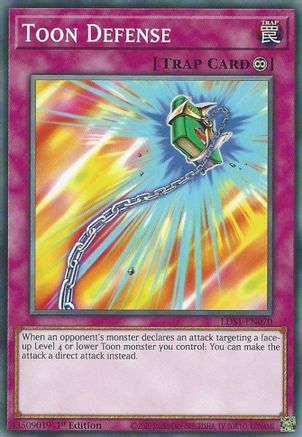 Toon Defense (LDS1-EN070) - Legendary Duelists: Season 1 1st Edition Legendary Duelists: Season 1 Yugioh Single Squirtle Squad Card Shop.