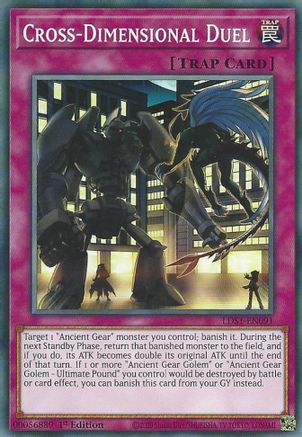 Cross-Dimensional Duel (LDS1-EN091) - Legendary Duelists: Season 1 1st Edition Legendary Duelists: Season 1 Yugioh Single Squirtle Squad Card Shop.