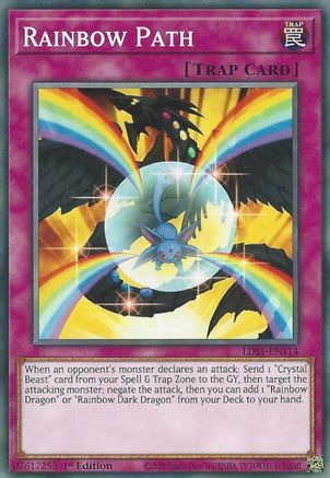 Rainbow Path (LDS1-EN114) - Legendary Duelists: Season 1 1st Edition Legendary Duelists: Season 1 Yugioh Single Squirtle Squad Card Shop.