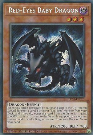 Red-Eyes Baby Dragon (LDS1-EN010) - Legendary Duelists: Season 1 Limited Legendary Duelists: Season 1 Yugioh Single Squirtle Squad Card Shop.