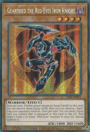 Gearfried the Red-Eyes Iron Knight (LDS1-EN011) - Legendary Duelists: Season 1 Limited Legendary Duelists: Season 1 Yugioh Single Squirtle Squad Card Shop.
