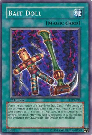 Bait Doll (LON-096) - Labyrinth of Nightmare 1st Edition Labyrinth of Nightmare Yugioh Single Squirtle Squad Card Shop.