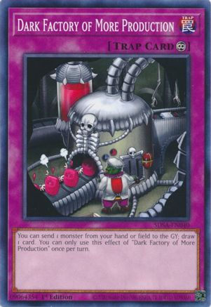 Dark Factory of More Production (SDSA-EN040) - Structure Deck: Sacred Beasts 1st Edition Structure Deck: Sacred Beasts Yugioh Single Squirtle Squad Card Shop.